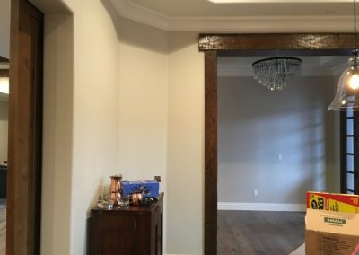 Interior painting with walls and trim
